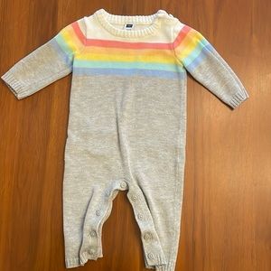 Janie & Jack Rainbow Sweater Onepiece